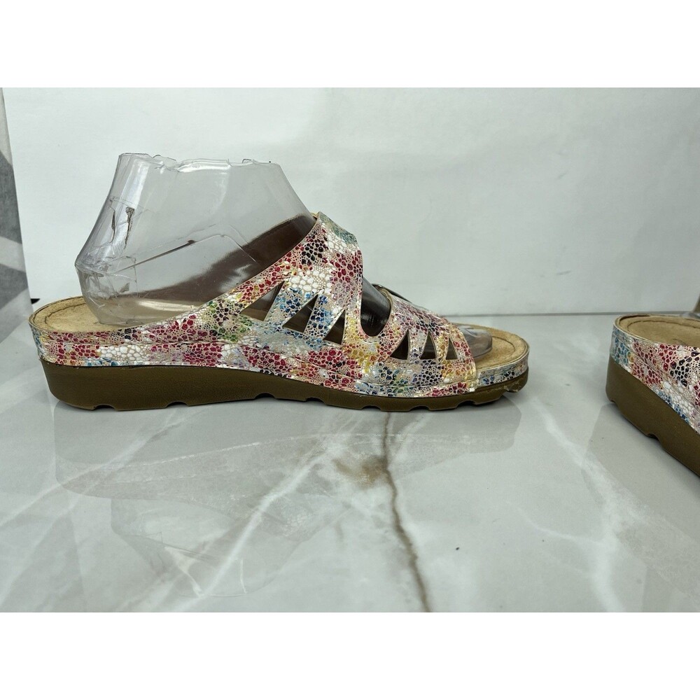 Flexus Spring Steps Delphis Slides Slip On Sandal… - image 5